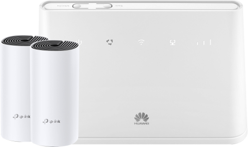 Huawei B310 LTE + System Wi-Fi TP-Link Deco M4 (2 pack)