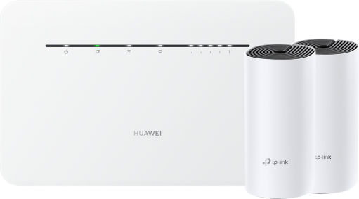 Huawei 4G Router 3 Pro (kat. 7) + TP-Link Deco M4