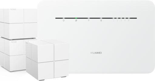 Huawei 4G Router 3 Pro (kat. 7) + System Wi-Fi Tenda Nova MW6 (3pak)