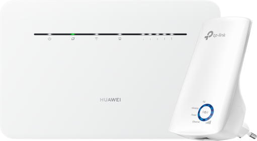 Huawei 4G Router 3 Pro (kat. 7) + TP-Link WA850RE