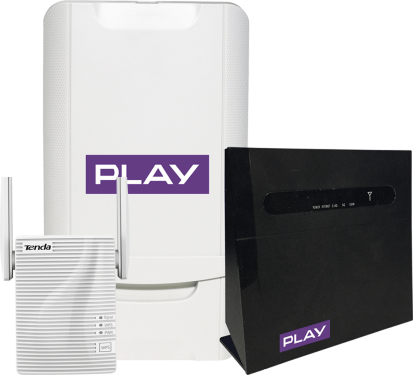ZTE NET BOX WF830 (kat. 6) + wzmacniacz sieci Tenda A18