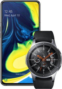 Samsung Galaxy A80 + Galaxy Watch 46