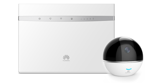 Huawei B525 + kamera EZVIZ C6T