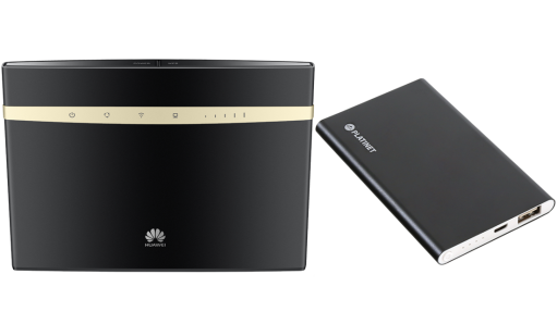 Huawei B525 (kat. 6) + powerbank