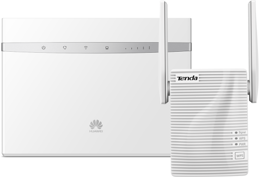 Huawei B525 + Tenda A18