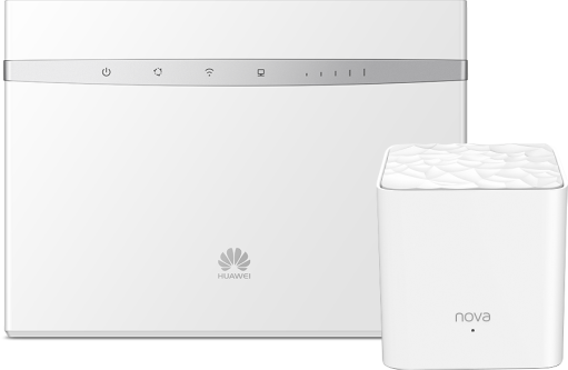 Huawei B525 + Tenda Nova MW3