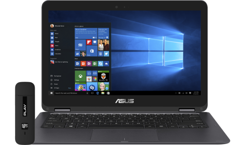ASUS UX360 + modem Huawei E3372