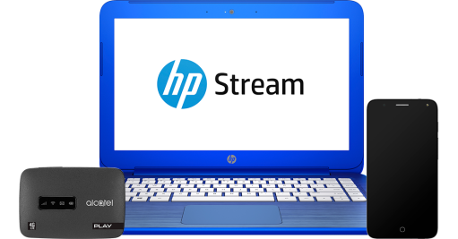 HP Stream 13 + POP 4 + router LinkZone