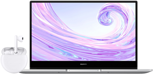 Huawei Matebook D14 + FreeBuds 3