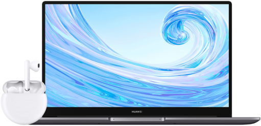 Huawei Matebook D15 + FreeBuds 3