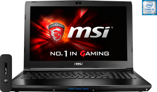 MSI GL62 i5 + modem