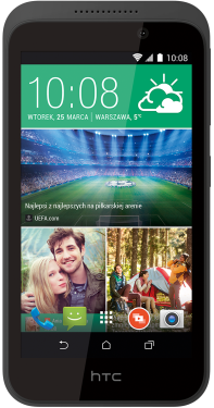 HTC Desire 320 + powerbank