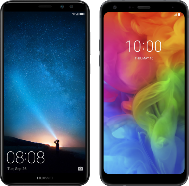 Huawei Mate 10 Lite + LG Q7 Dual