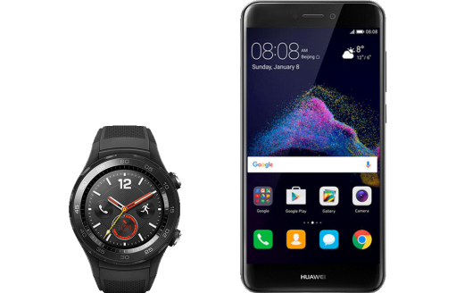 Huawei P9 Lite (2017) + Watch 2