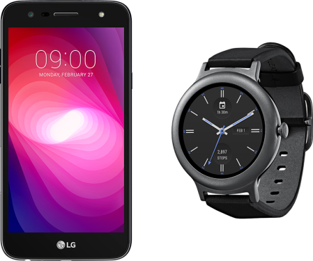 LG X Power 2 + Watch Style