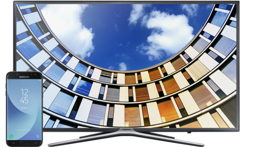 Samsung SmartTV M5502 + Galaxy J5 (2017)