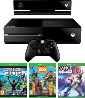 Xbox One + Kinect + Gry (Odnowiony)